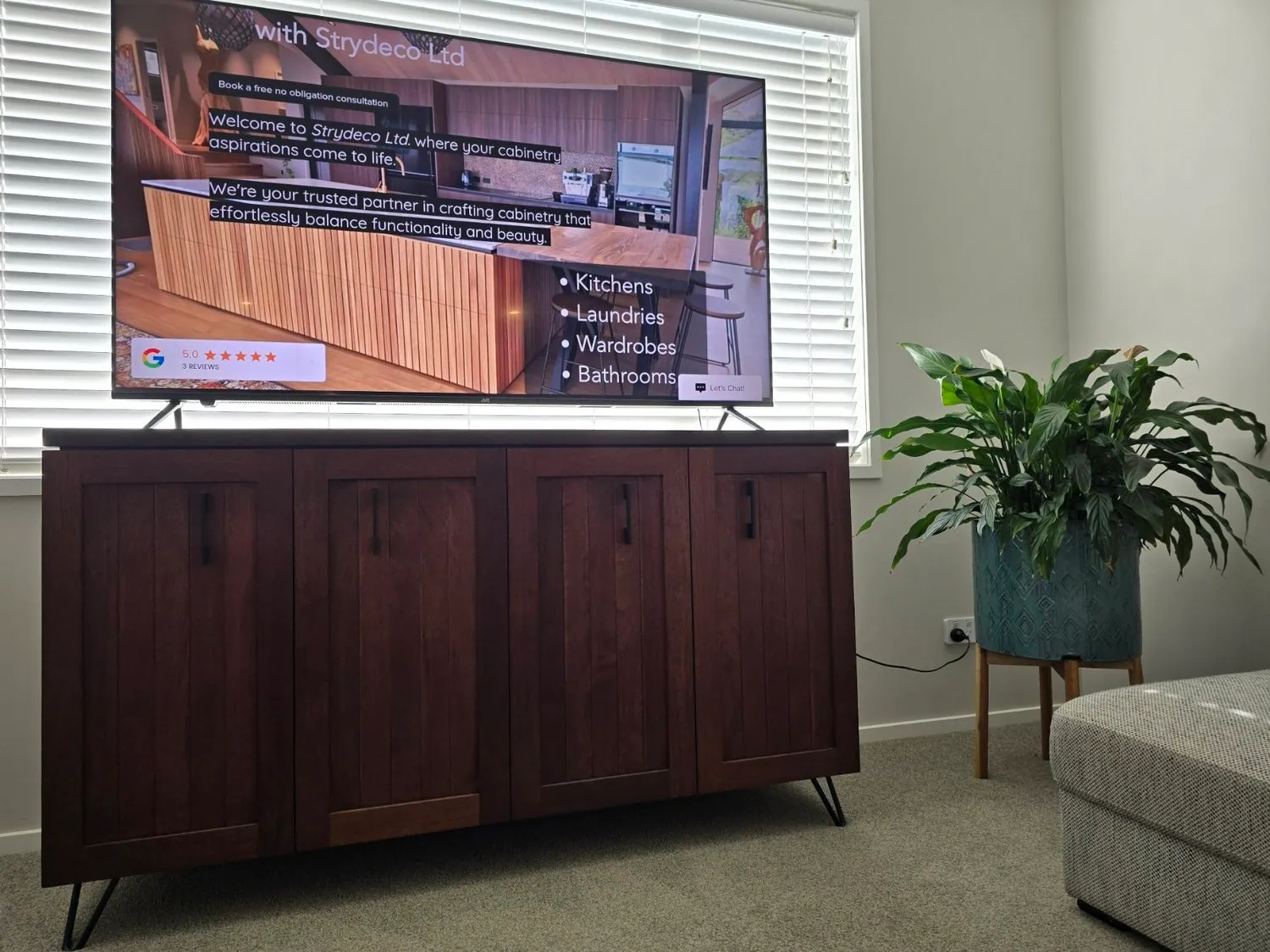 Custom entertainment unit – Kerikeri